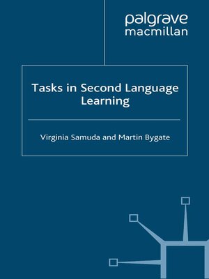 cover image of Tasks in Second Language Learning